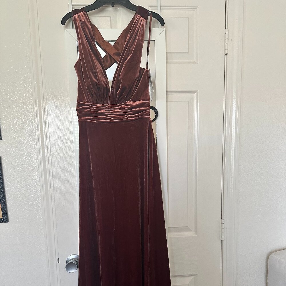 Revelry Velvet Formal Maxi